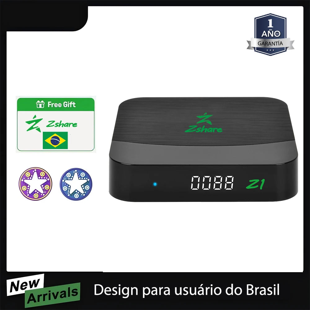 CODIFICADOR TV BOX android 11 2.4GHZ zshare