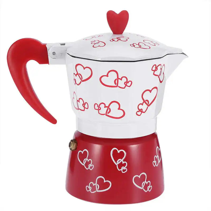 CAFETERA MODELO ITALIANO diseño amor