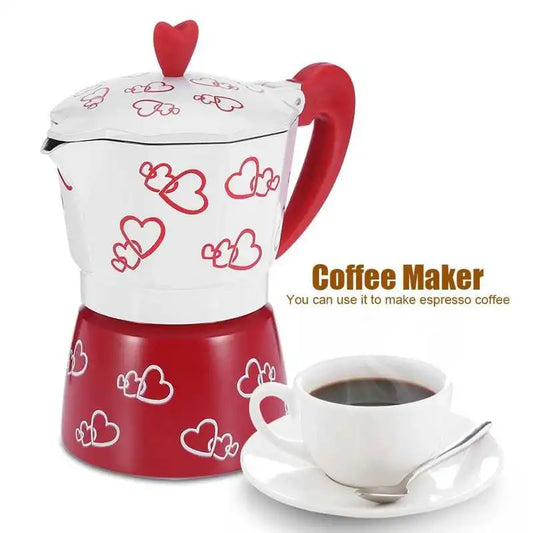 CAFETERA MODELO ITALIANO diseño amor