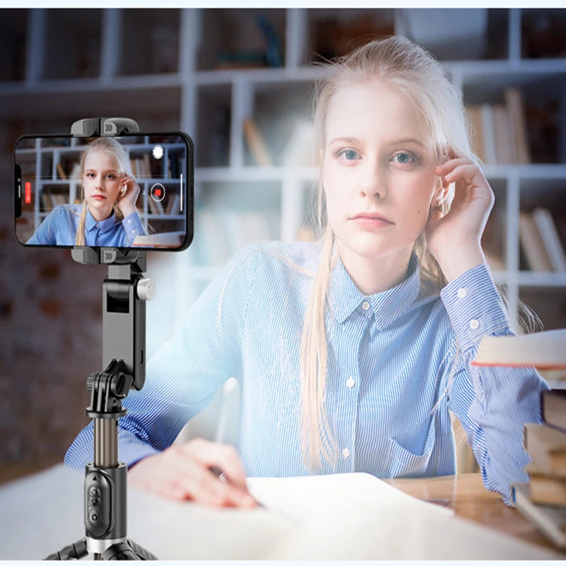 ESTABILIZADOR PARA CELULAR 360° modo gimbal selfie con control remoto android-iphone