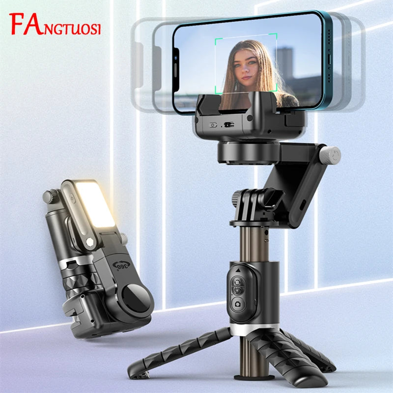 ESTABILIZADOR PARA CELULAR 360° modo gimbal selfie con control remoto android-iphone