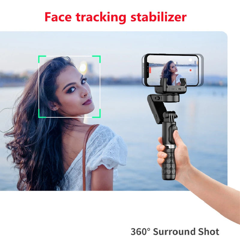 ESTABILIZADOR PARA CELULAR 360° modo gimbal selfie con control remoto android-iphone