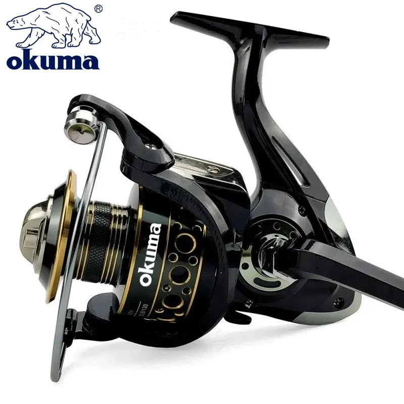 CARRETE Okuma alta calidad  15KG pesca deportiva Reel Gear 5.2:1