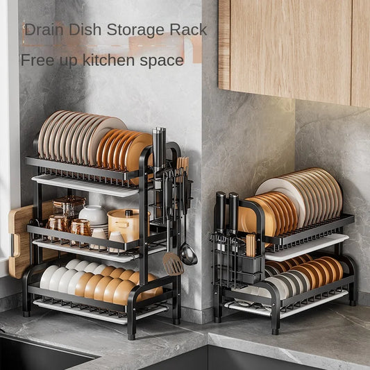 Rack multifuncional para lavaplatos Kitchen Dish Rack